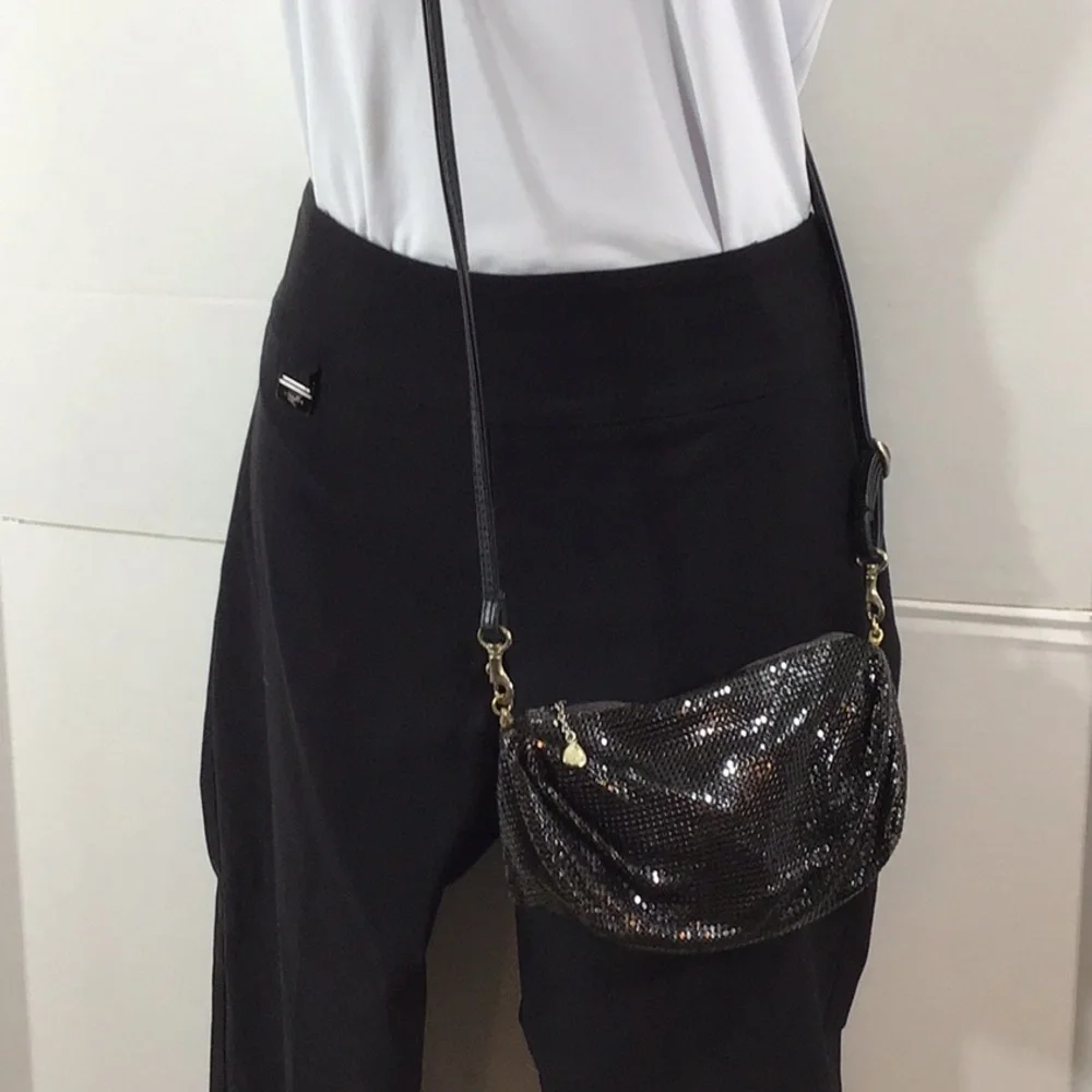 Whiting & Davis black mesh